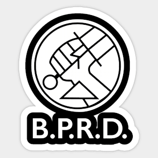 BPRD - Angels & Demons division - Hellboy Sticker